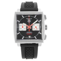 TAG Heuer Monaco Chronograph Steel Automatic Mens Watch CAW2114.FT6021