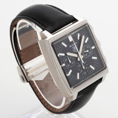 TAG Heuer Monaco Black CW111-0, circa 1998, Excellent Condition