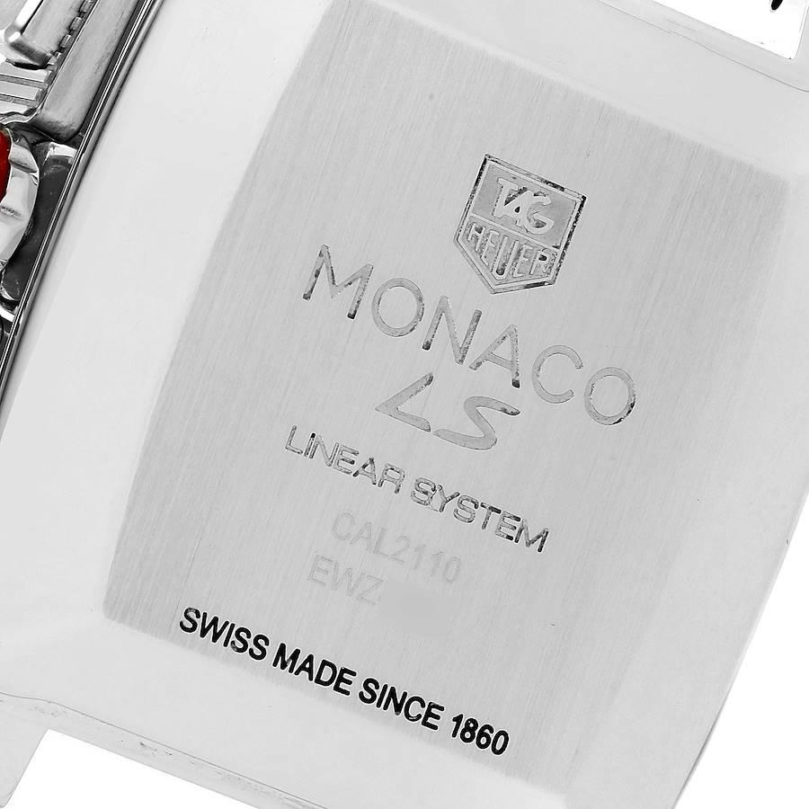 Men's TAG Heuer Monaco Black Dial Automatic Chronograph Mens Watch CAL2110
