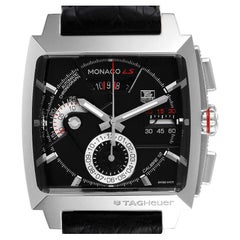 TAG Heuer Monaco Black Dial Automatic Chronograph Mens Watch CAL2110