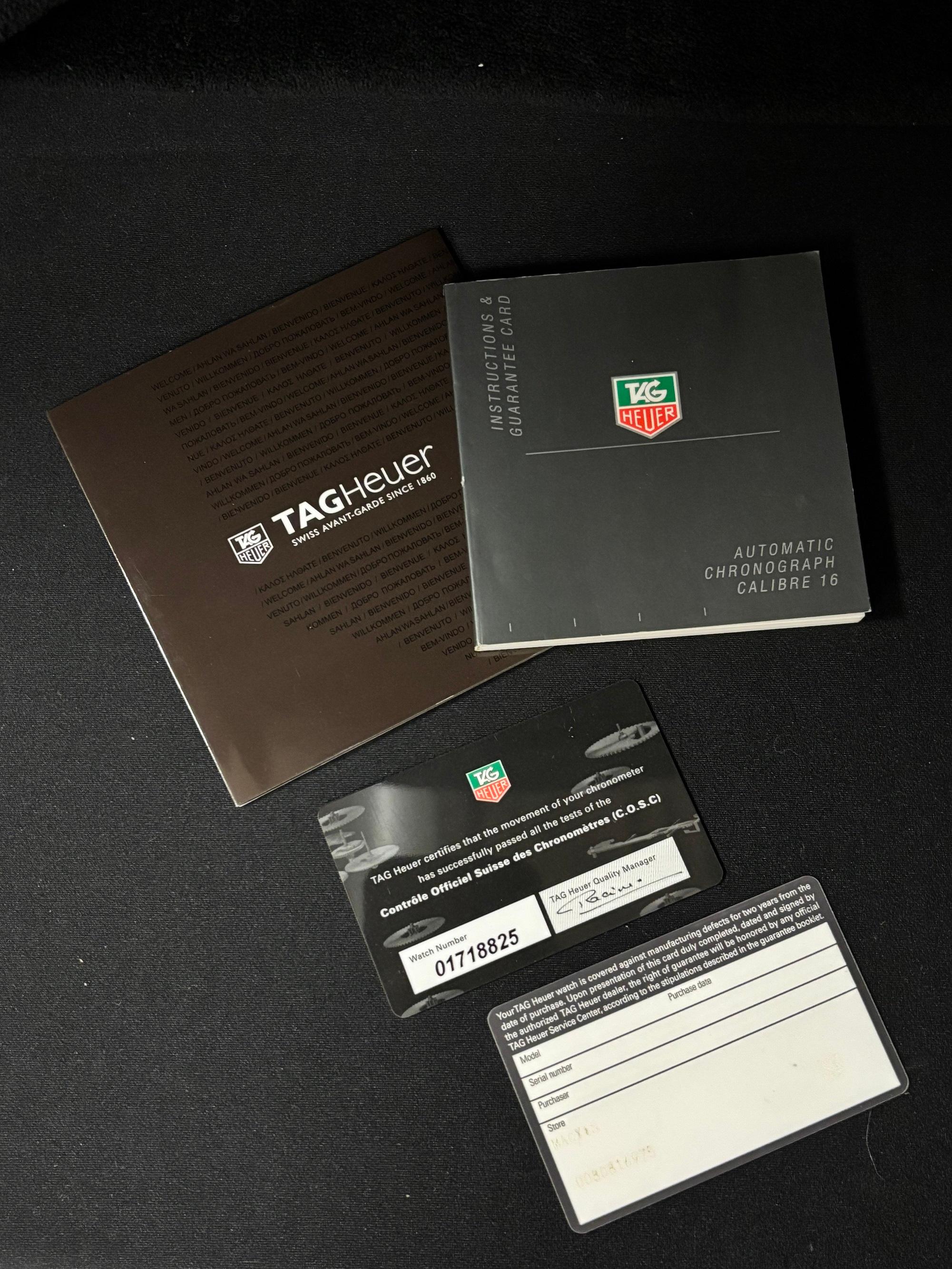 TAG Heuer Monaco Calibre 6 Ref. WW2110 Steel Chronograph - Neuf avec boîte, papiers en vente 4