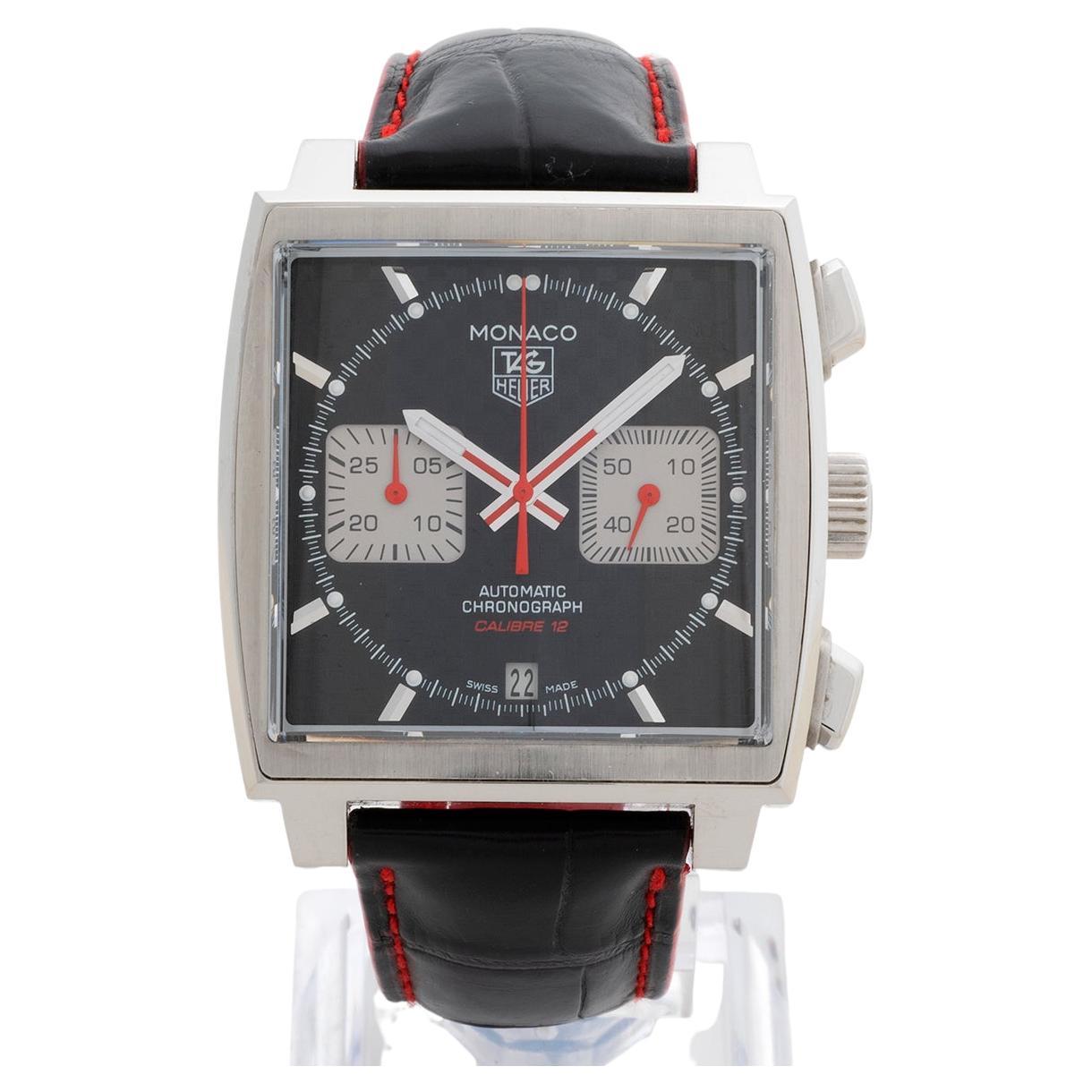 TAG Heuer Monaco Carbon Wristwatch Ref CAW2119, Limited Edition /250.