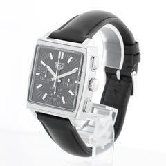 Tag Heuer Monaco Chronograph Men's Stainless Steel Watch CS2111