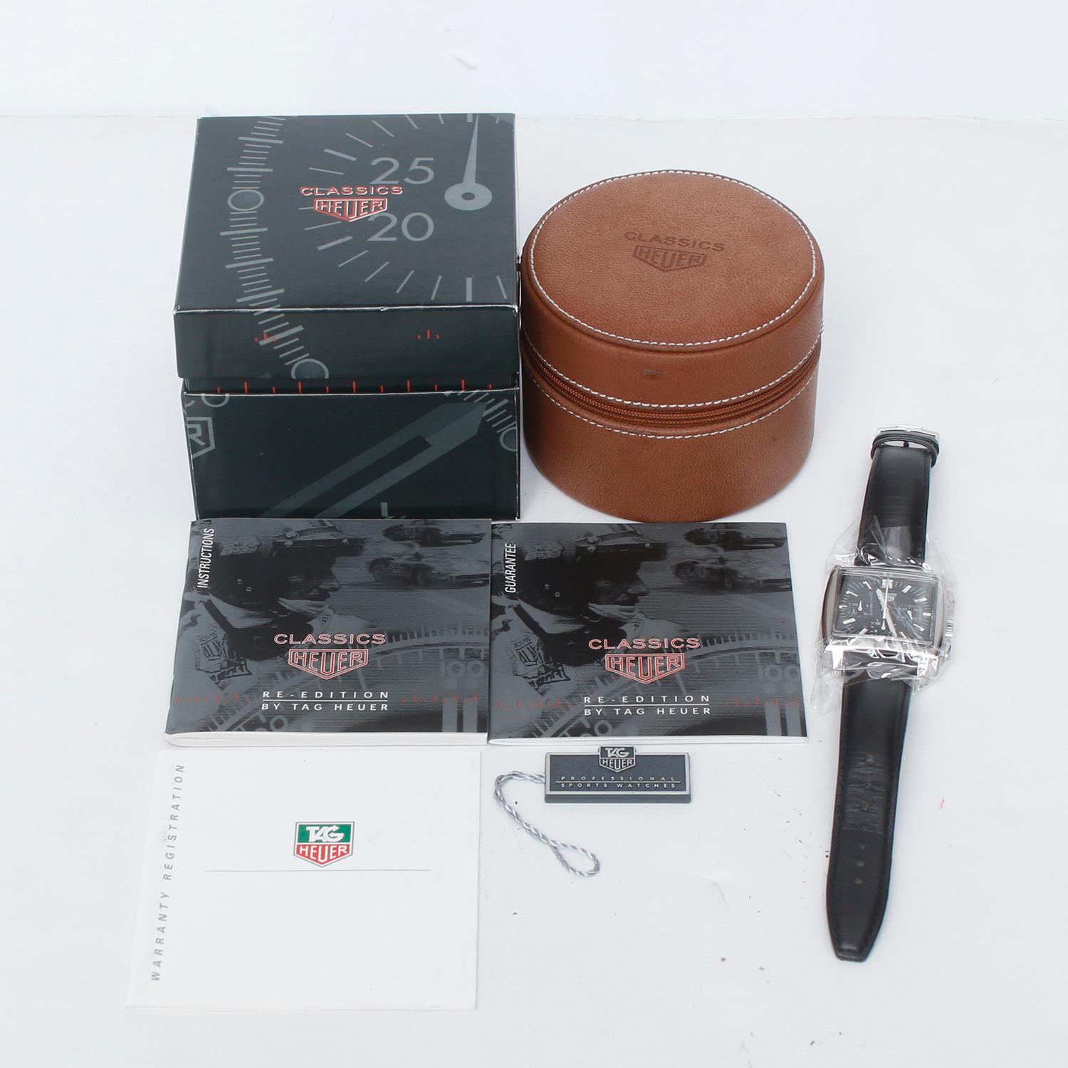 Tag Heuer Monaco Chronograph Men's Stainless Steel Watch CS2111 3