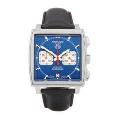 Used TAG Heuer Monaco Chronograph Stainless Steel CW2113-0