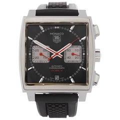 Tag Heuer Monaco Chronograph Stainless Steel Men's CAW2114