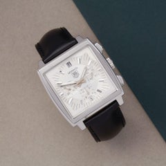 TAG Heuer Monaco CW2112-0 Men's Stainless Steel Chronograph Watch