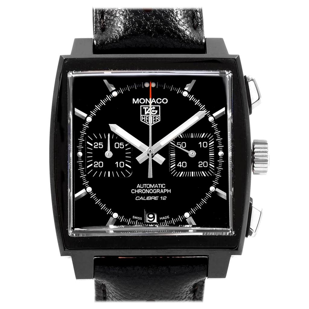 TAG Heuer Monaco Limited Edition Chronograph Men's Watch CAW211M For Sale