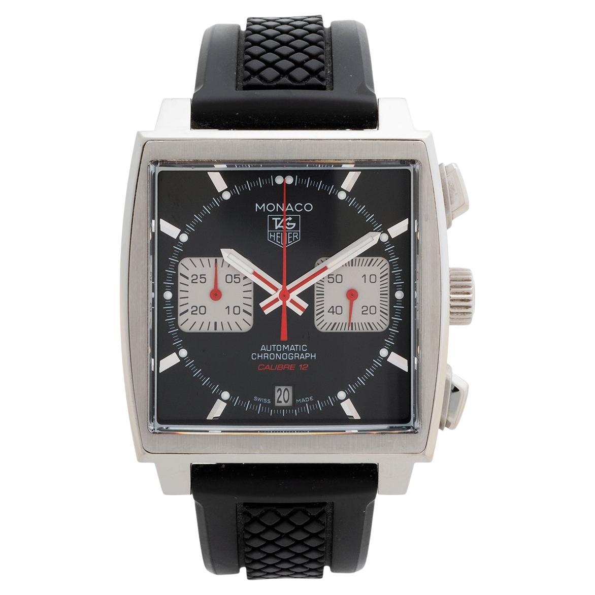 TAG Heuer Monaco "Racing" , 39mm Edelstahlgehäuse, Auto Cal 12 Uhrwerk.