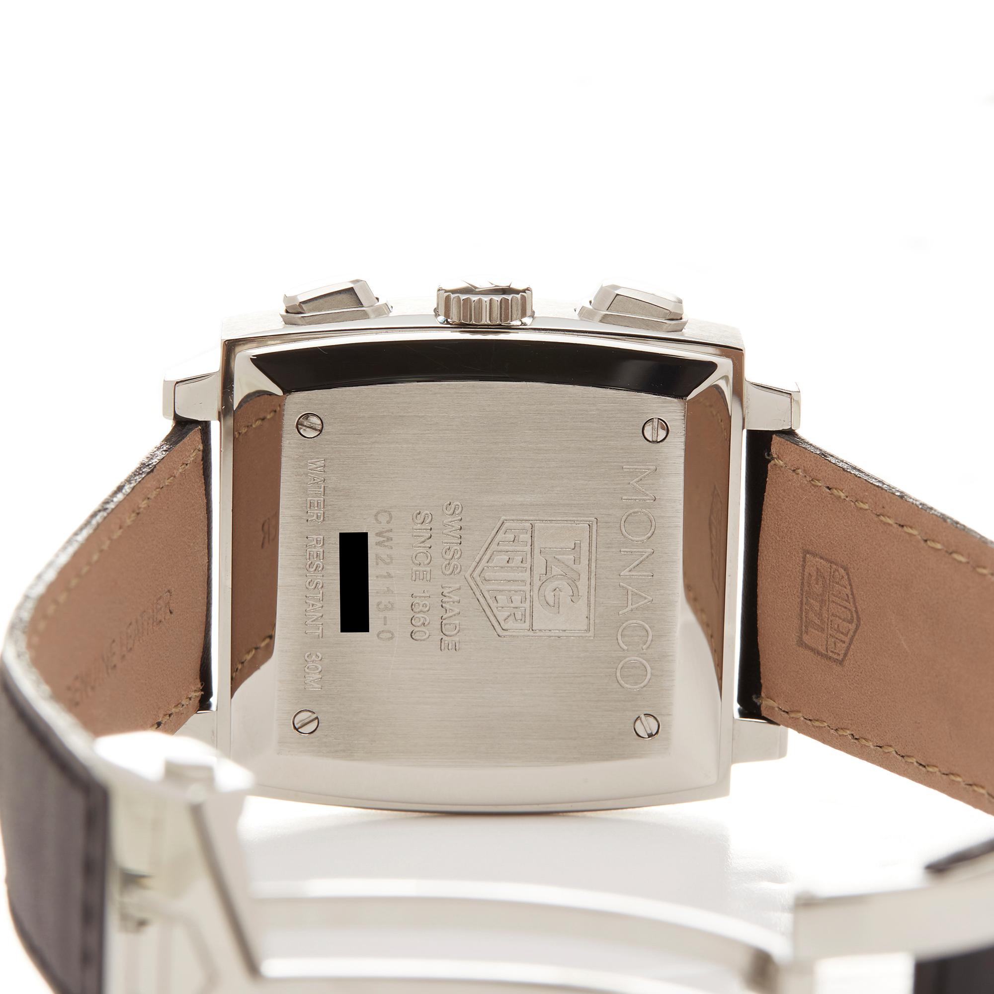 Tag Heuer Monaco Stainless Steel CW2112-0 Wristwatch 1