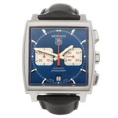 Tag Heuer Monaco Montre-bracelet en acier inoxydable CW2112-0