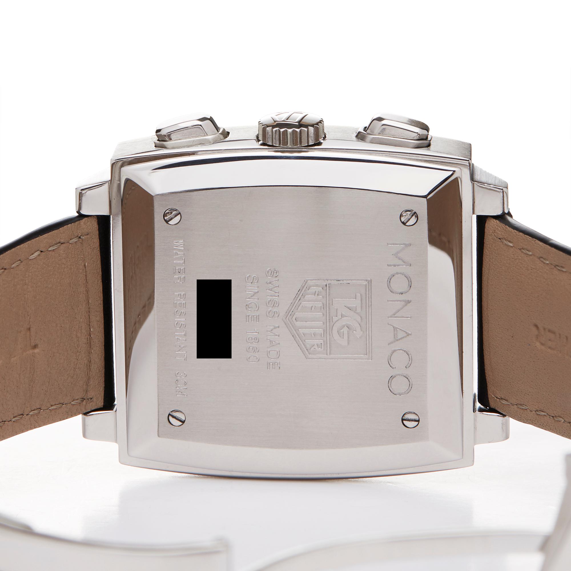 Tag Heuer Monaco Stainless Steel CW2112 Wristwatch 2