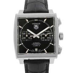 TAG Heuer Monaco Stainless Steel Quartz Men's Watch CAW2110.FC6177