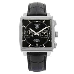 Used TAG Heuer Monaco Stainless Steel Quartz Men's Watch CAW2110.FC6177