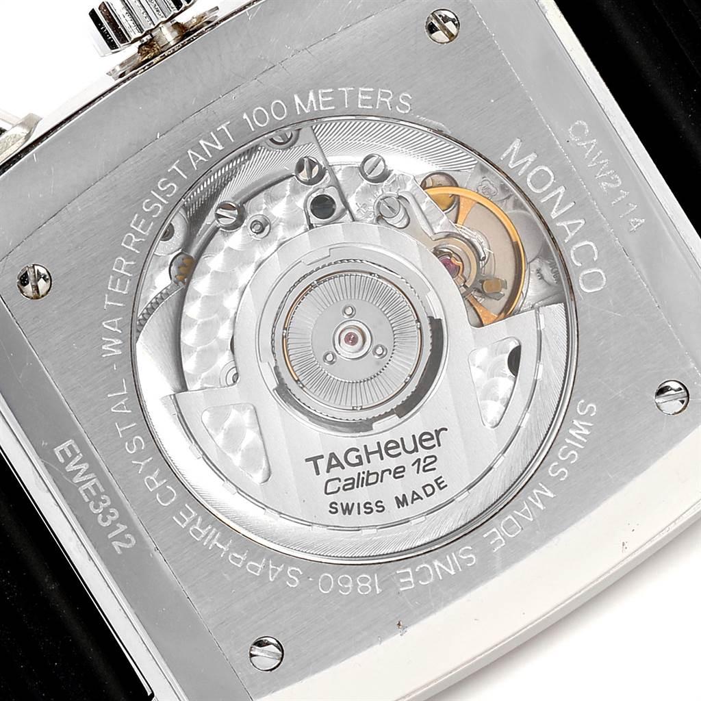TAG Heuer Monaco Steve McQueen Edition Men's Watch CAW2114 Box Card For Sale 4
