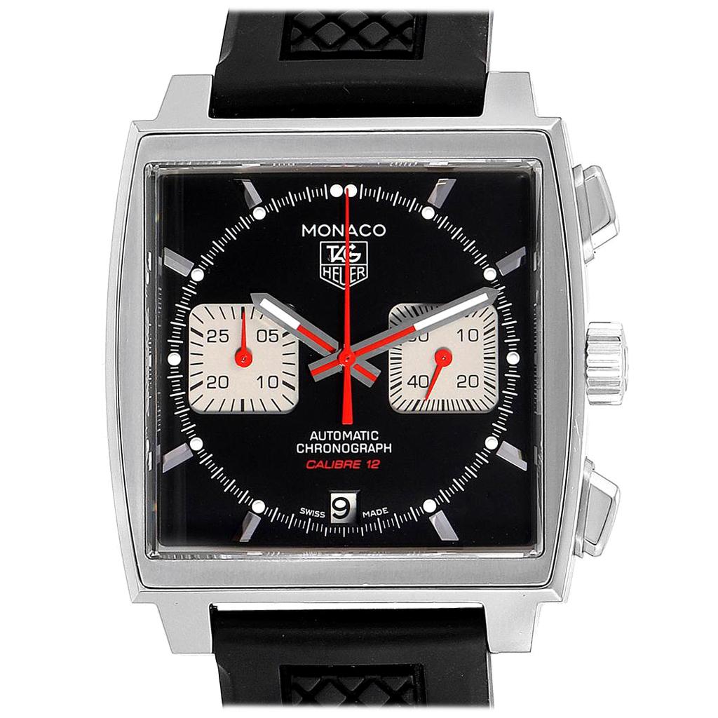 TAG Heuer Monaco Steve McQueen Edition Men's Watch CAW2114 Box Card For Sale