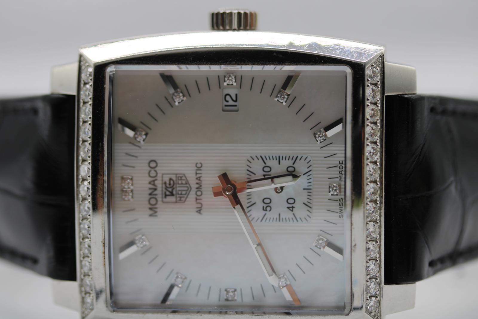 Round Cut Tag Heuer Monaco WW2114.FC6215 For Sale