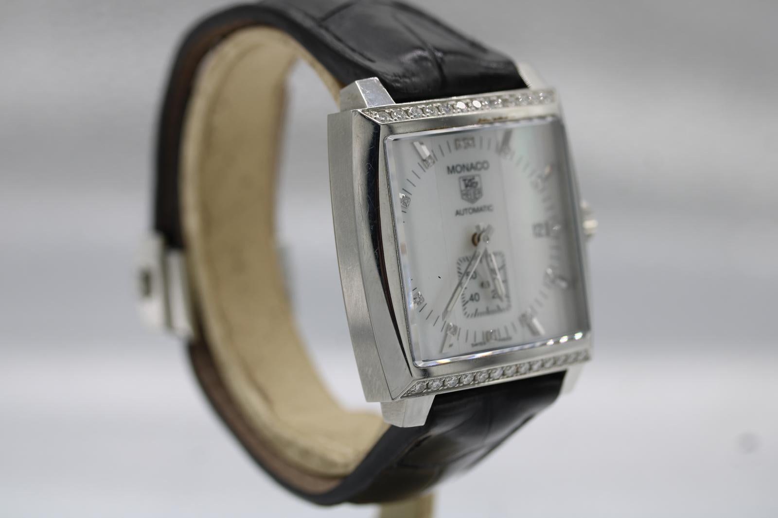 Tag Heuer Monaco WW2114.FC6215 In Good Condition For Sale In London, GB