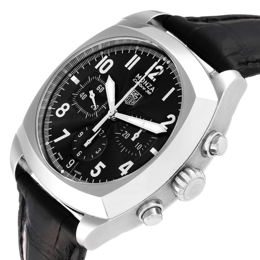 Tag Heuer Monza Kaliber 36 Chronograph Stahl Herrenuhr CR5110 Box Papiere 2