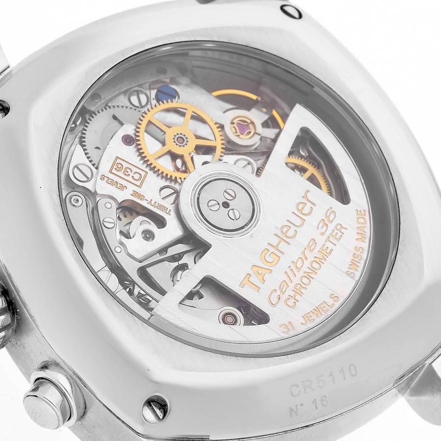 Tag Heuer Monza Kaliber 36 Chronograph Stahl Herrenuhr CR5110 Box Papiere 4