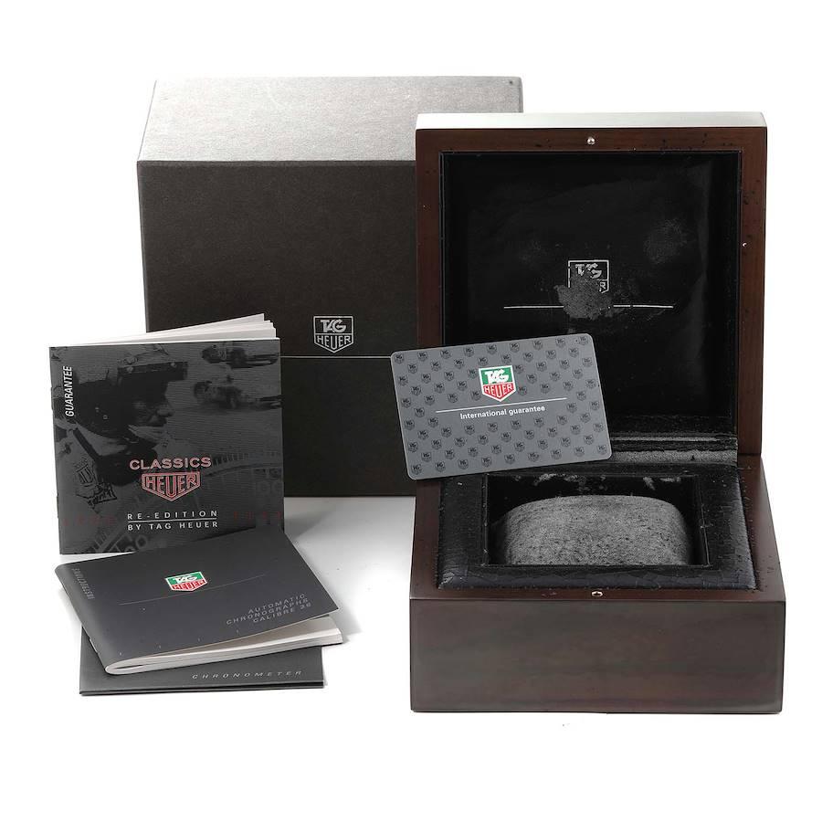 Tag Heuer Monza Kaliber 36 Chronograph Stahl Herrenuhr CR5110 Box Papiere 6