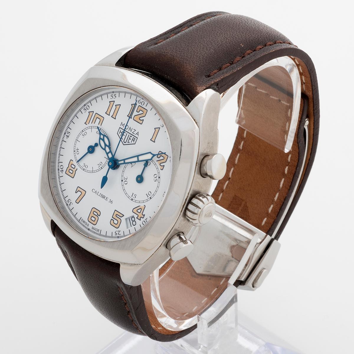 TAG Heuer Monza Limited Edition, une des 1911 pièces. Cal 36, A.I.C. & C.... en vente 1