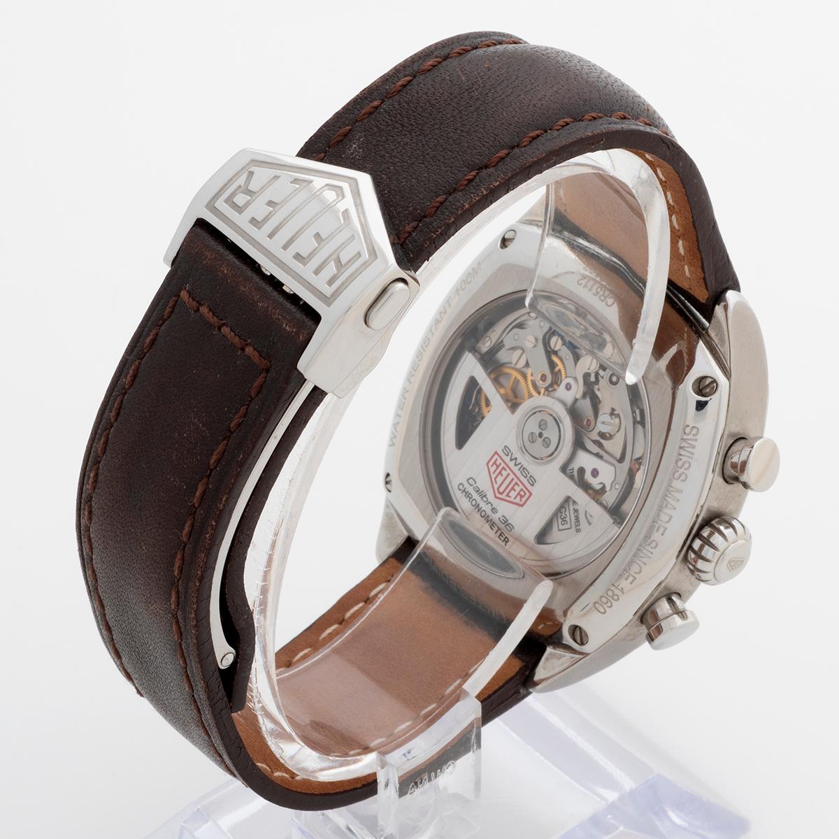 TAG Heuer Monza Limited Edition, une des 1911 pièces. Cal 36, A.I.C. & C.... en vente 2