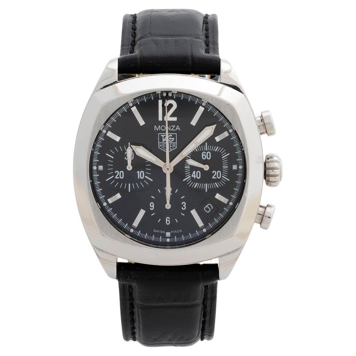 Tag Heuer Monza Ref CR2113, caja de acero inoxidable de 38 mm, excelente estado, 2005 en venta