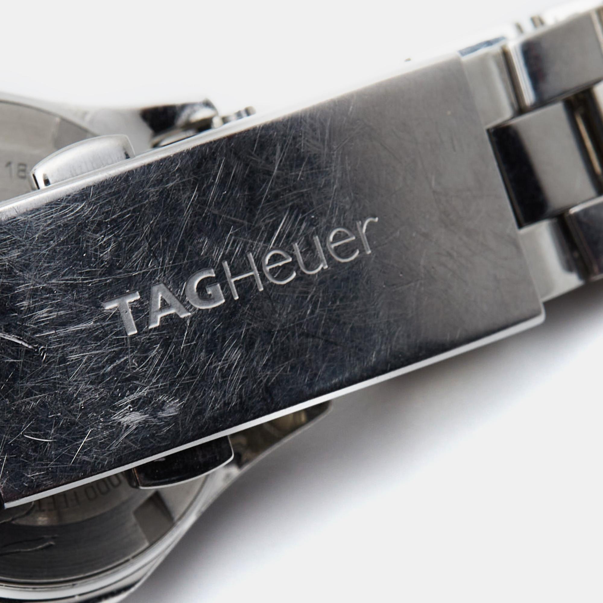 Tag Heuer Mother Of Pearl Diamond Stainless Aquaracer Women's Wristwatch 27 mm 3