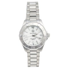 Tag Heuer Mother of Pearl Stainless Steel Aquaracer Women's Wristwatch 33 mm