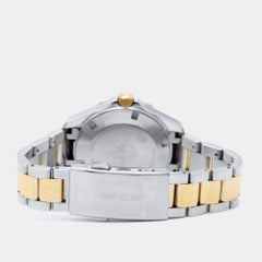 TAG Heuer Mother of Pearl Two Tone Stainless Steel Aquaracer WBD1320.BB0320