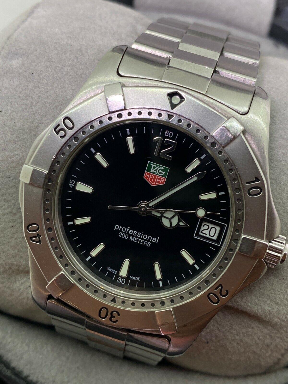 tag heuer professional 200 meters quartz