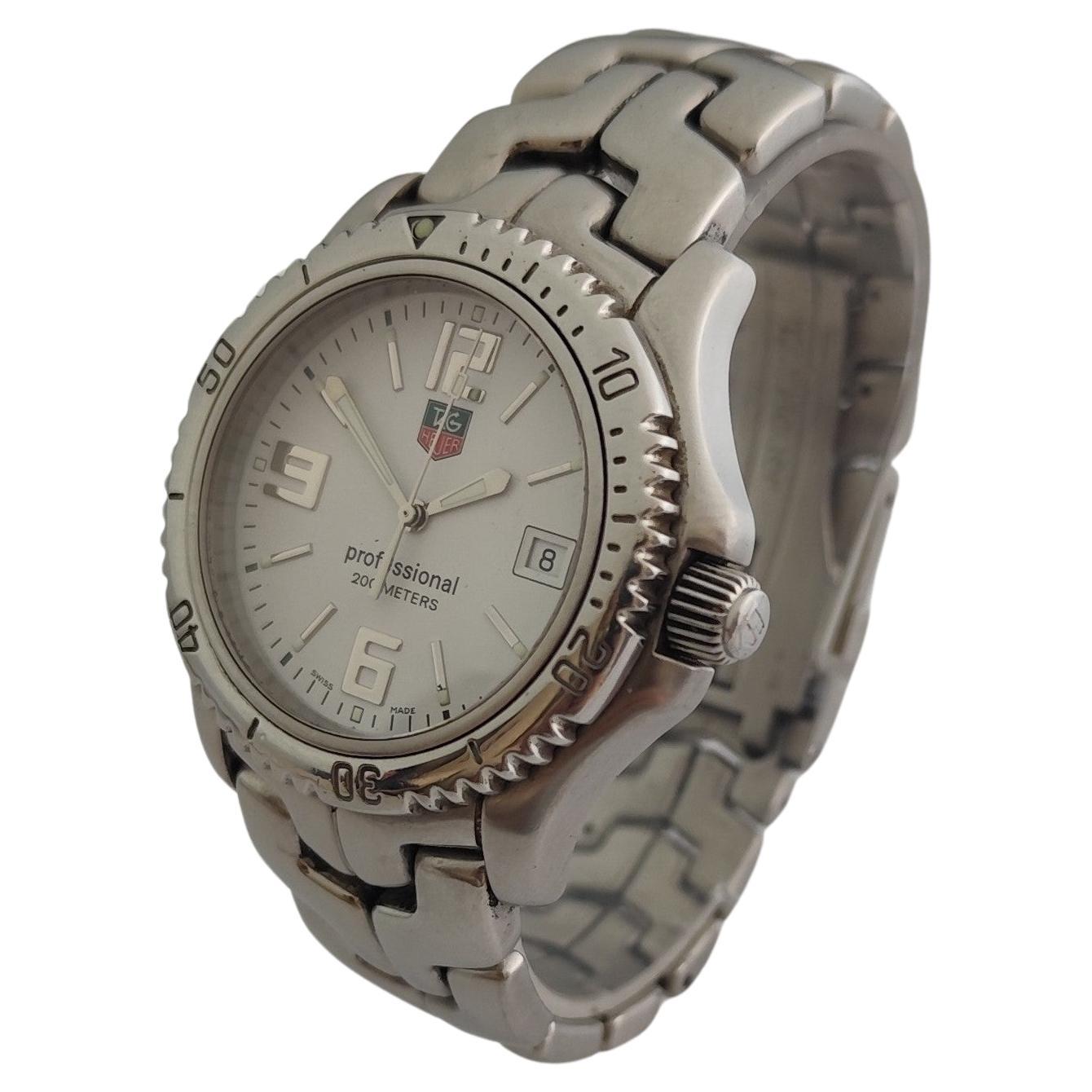 TAG Heuer Professional 200M Link Ref WT1112 Edelstahl 42mm Herrenuhr TAG