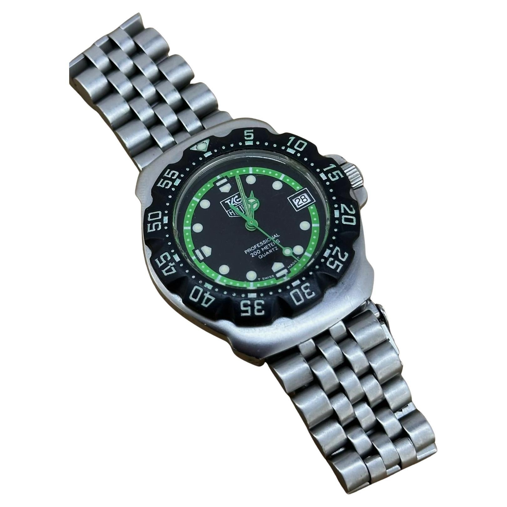 Étiquette Heuer Formula 1 Quartz