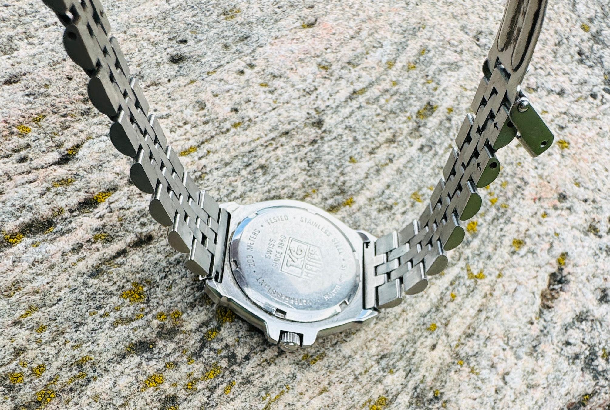 TAG Heuer Professional 200m WG111A Blaue professionelle Edelstahluhr 2