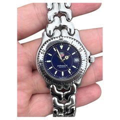 TAG Heuer Professional 200m WG111A Blaue professionelle Edelstahluhr