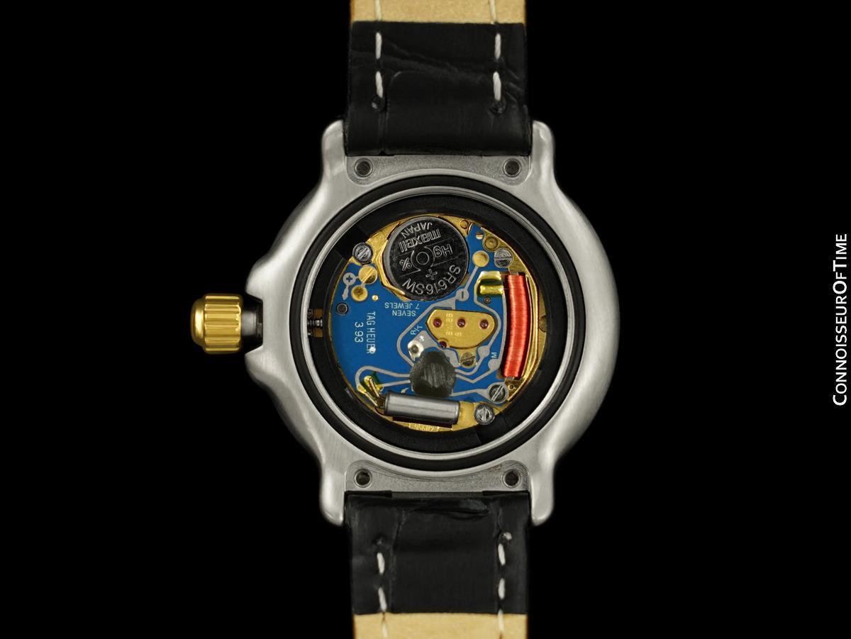 Tag Heuer Professional 6000 Ladies Divers SS & 18K Gold Plated Watch - WH1353 en vente 3