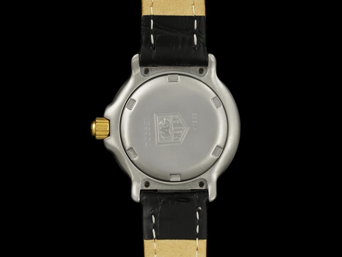 Tag Heuer Professional 6000 Ladies Divers SS & 18K Gold Plated Watch - WH1353 en venta 2