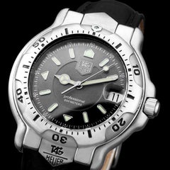 TAG Heuer Professional 6000 Mens Full Size Divers Watch - Stainless S - WH1112
