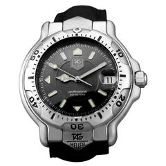 TAG Heuer Professional 6000 Mens Full Size Divers Watch - Stainless S - WH1112