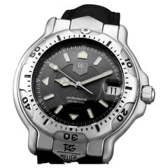 Reloj de buceo TAG Heuer Professional 6000 para hombre - Acero inoxidable - WH1112