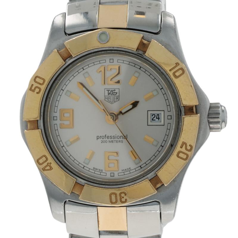 Tag Heuer Professional Ladies Watch WN1353 Stainless Yellow Gold 18k Quartz Pour femmes en vente