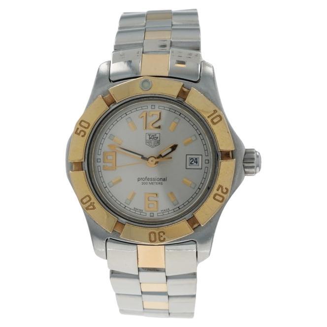 Tag Heuer Professional Ladies Watch WN1353 Stainless Yellow Gold 18k Quartz