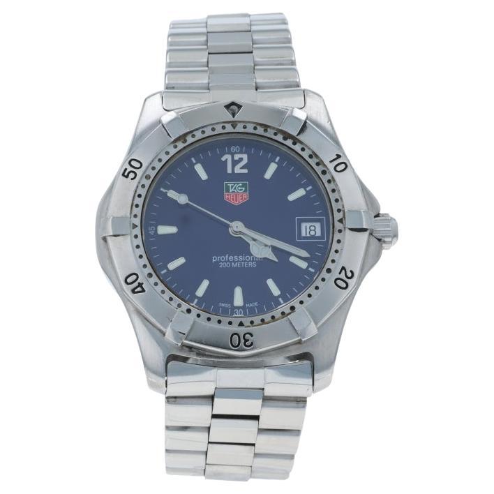 Reloj Tag Heuer Professional Hombre - Acero inoxidable Cuarzo WK113