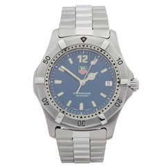 Retro TAG Heuer Professional Stainless Steel Men's WK 1113