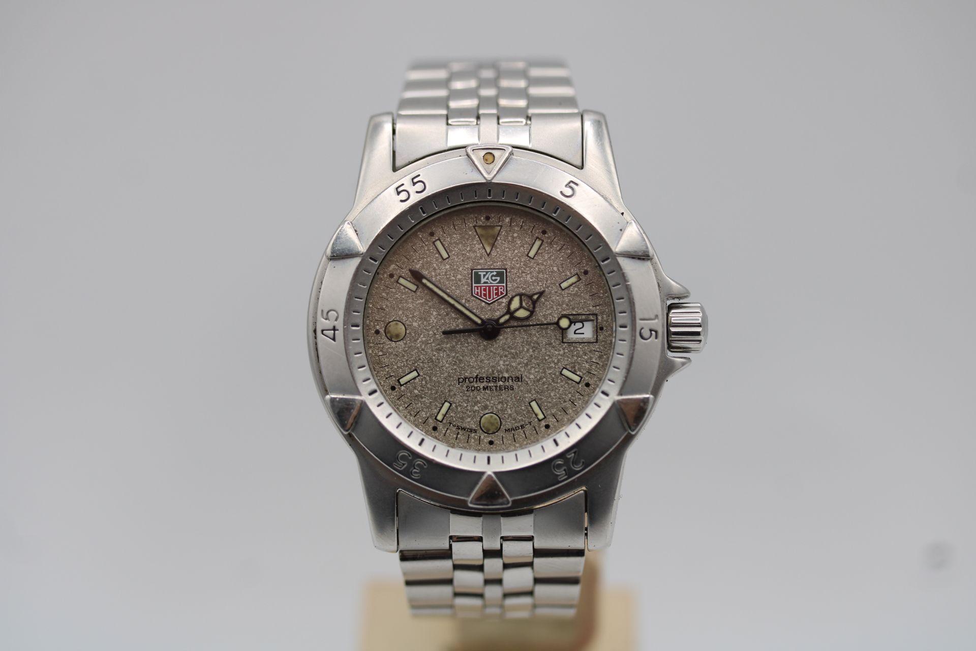 TAG Heuer Professional WD1211 - 1995  Boîte et papiers en vente 3