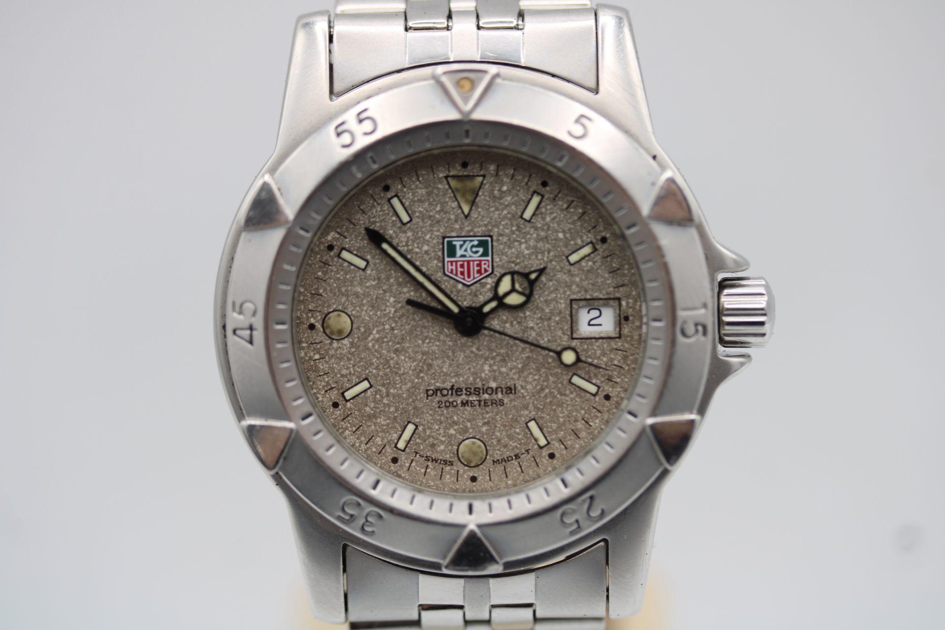 TAG Heuer Professional WD1211 - 1995  Boîte et papiers en vente 4