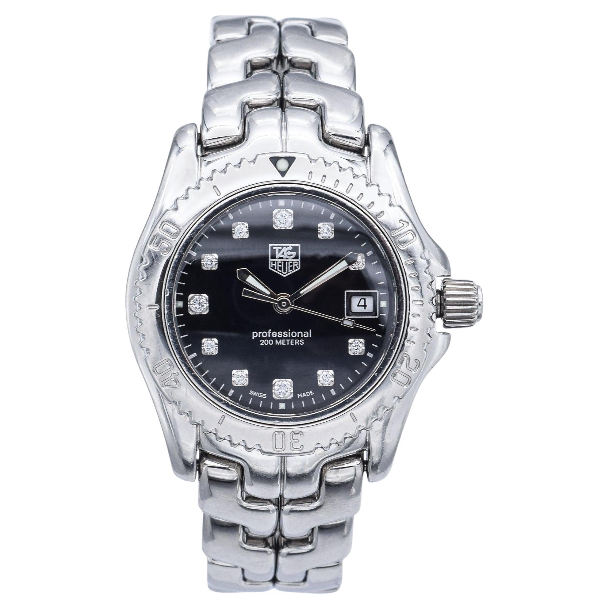 TAG Heuer Professional WT1317 Diamond Quartz Women
s Watch