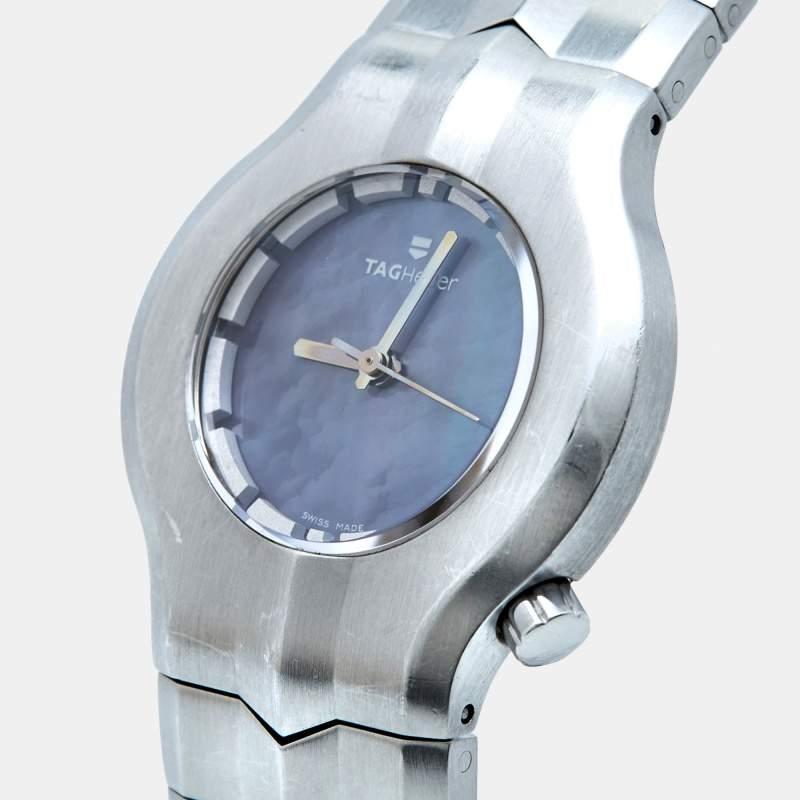 TAG Heuer Purple Mother Of Pearl Stainless Steel Alter Ego WP1312.BA0750 Women's 4