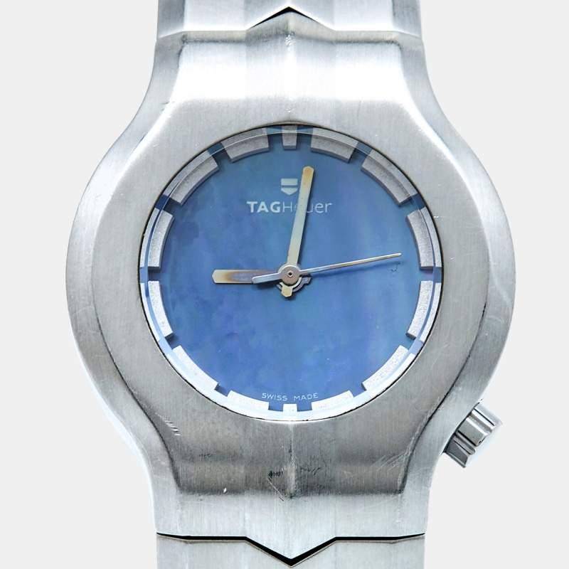 TAG Heuer Purple Mother Of Pearl Stainless Steel Alter Ego WP1312.BA0750 Women's 3